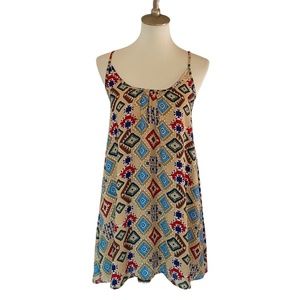 Tobi Aztec Boho Bohemian Dress -  Size XS